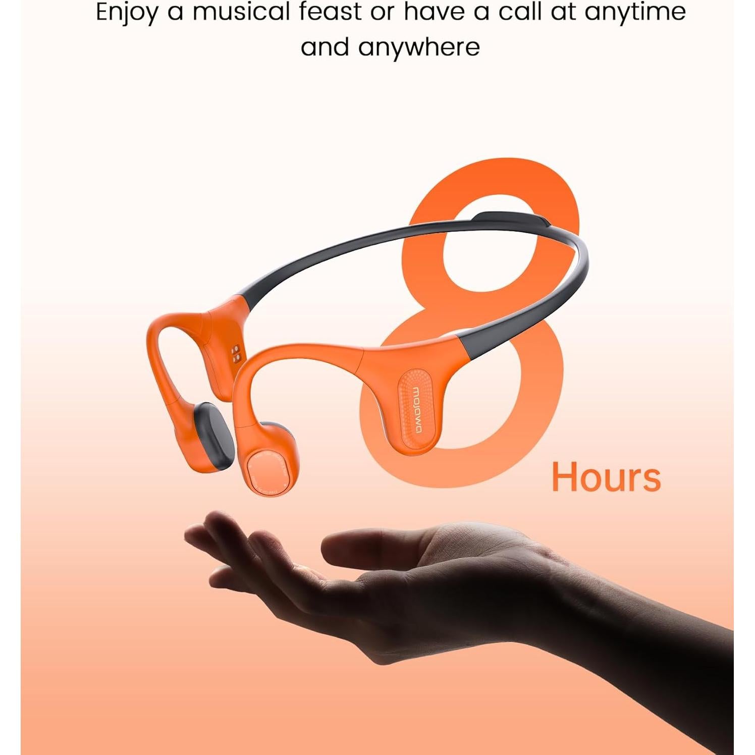 Auriculares Deportivos Inalámbricos Mojawa Aerra IP67 Verde/Púrpura