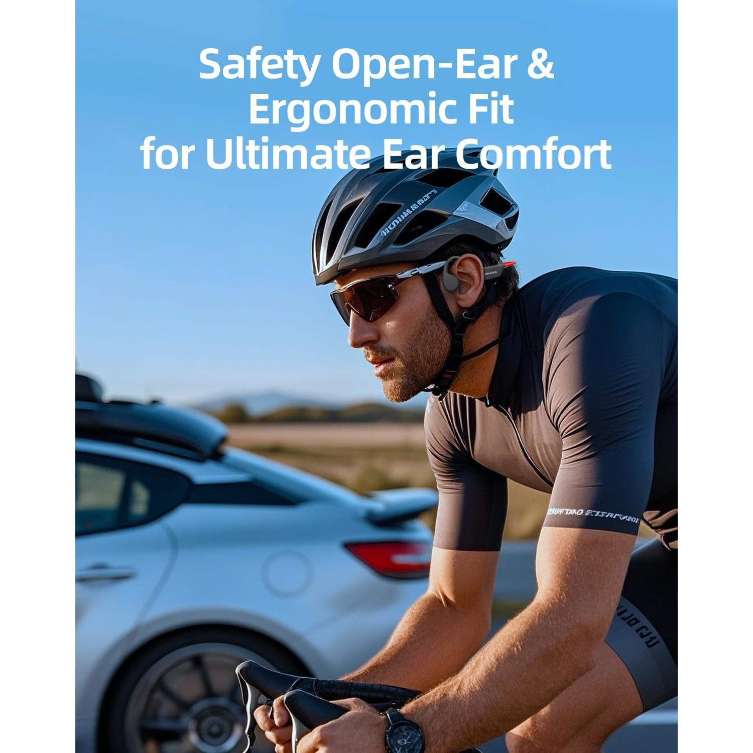 Auriculares de Conducción Ósea POLVCDG BDAMX-7FMC IPX8 32GB