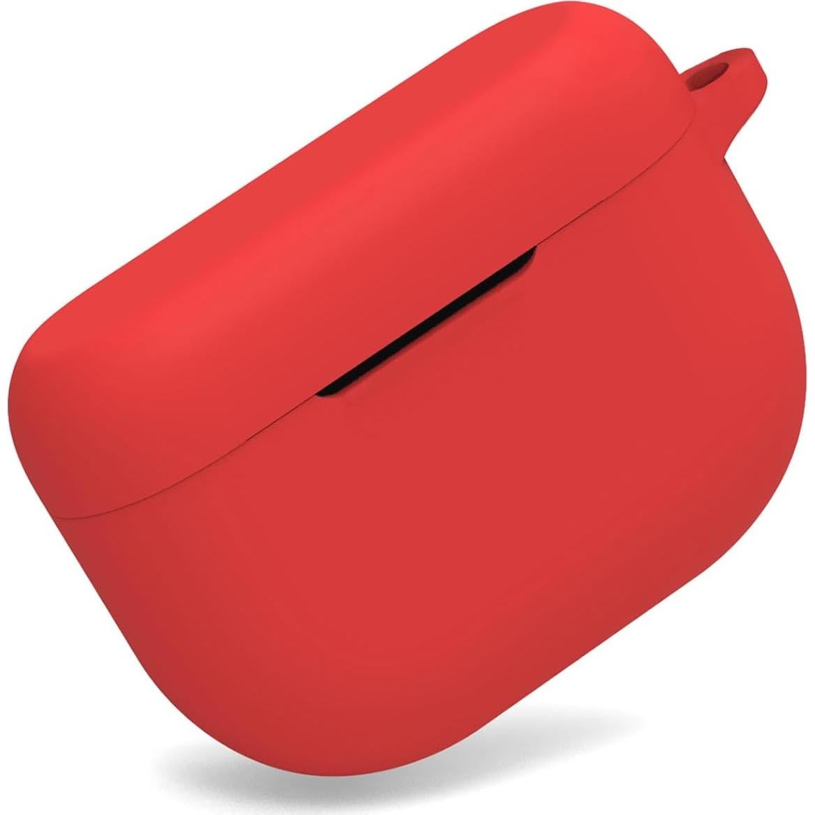 Funda de Silicona Suave WUWOCJ para Jabra Elite 10/8 Active Rojo