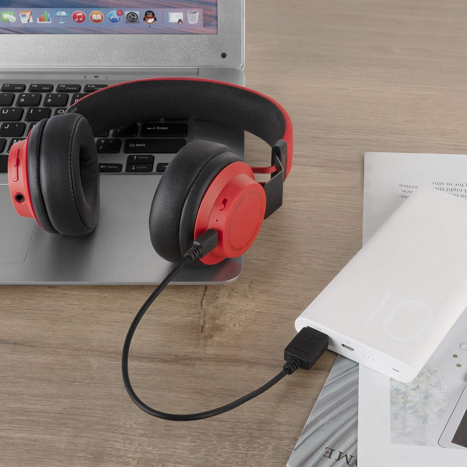 Cable de Carga USB Geekria 30cm para Auriculares Jabra