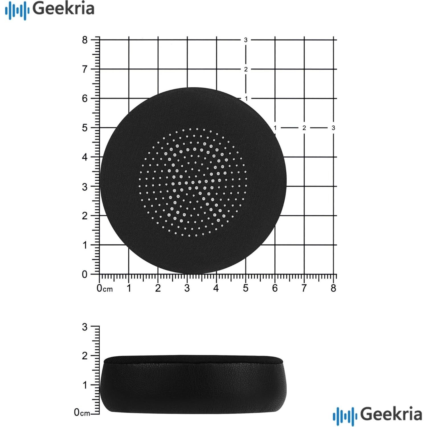 Almohadillas de Reemplazo Geekria para Jabra Evolve 75 UC - 2 Unidades