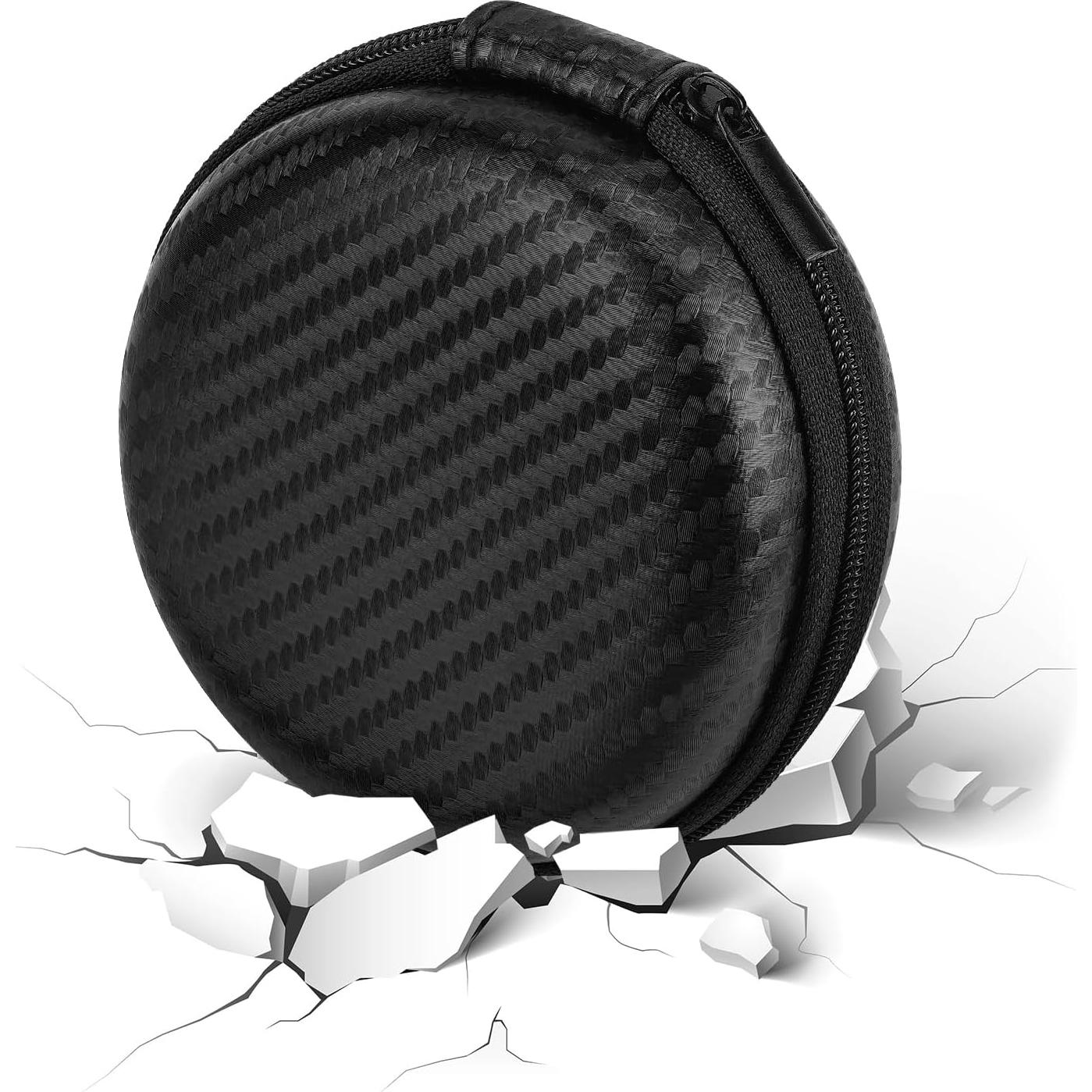 Funda Dura para Auriculares Linkidea 8x8x3 cm Compatible con AirPods, Bose, Jabra