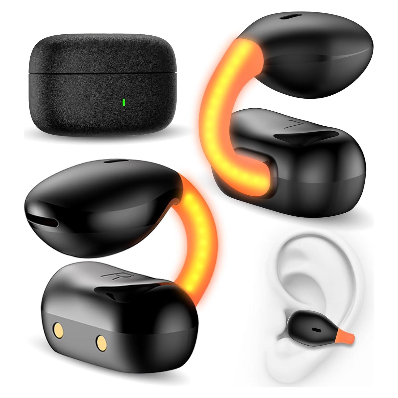 Auriculares Inalámbricos Bluetooth 5.3 TOPAUX ACA-i22 Naranja