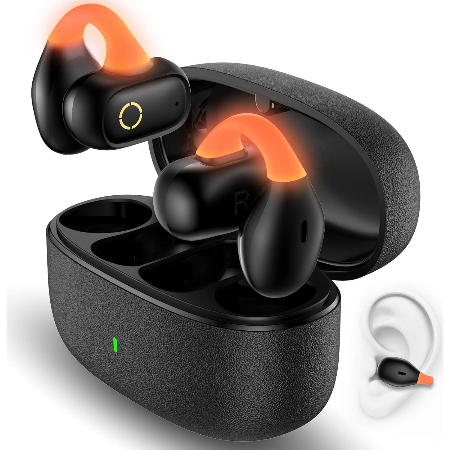 Auriculares Inalámbricos Bluetooth 5.3 TOPAUX ACA-i22 Naranja