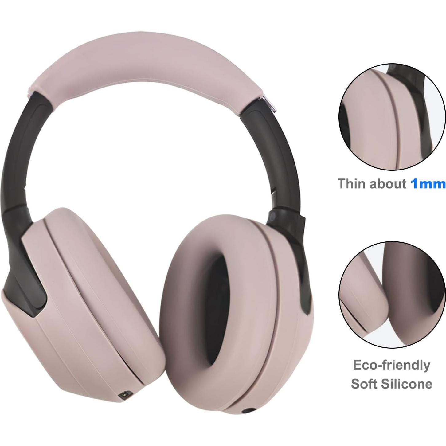 Cubiertas de Silicona Aiivioll para Auriculares Sony WH-1000XM4/3