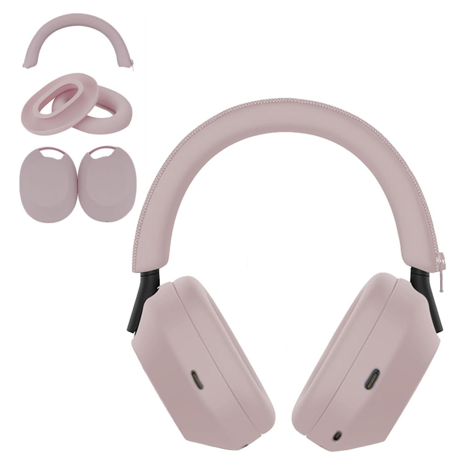 Funda Protectora Aiivioll para Auriculares Sony WH-1000XM5 Rosa