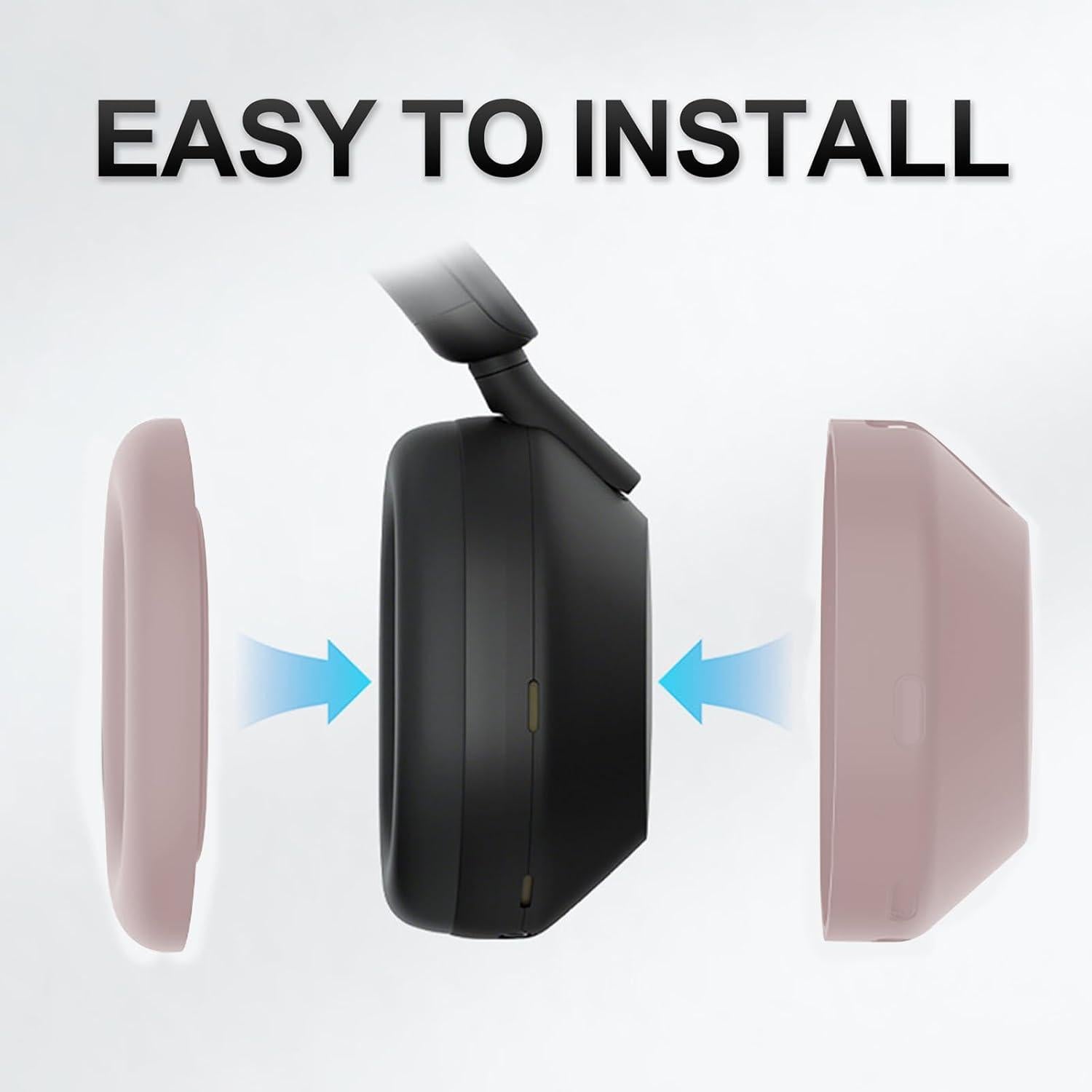 Funda Protectora Aiivioll para Auriculares Sony WH-1000XM5 Rosa