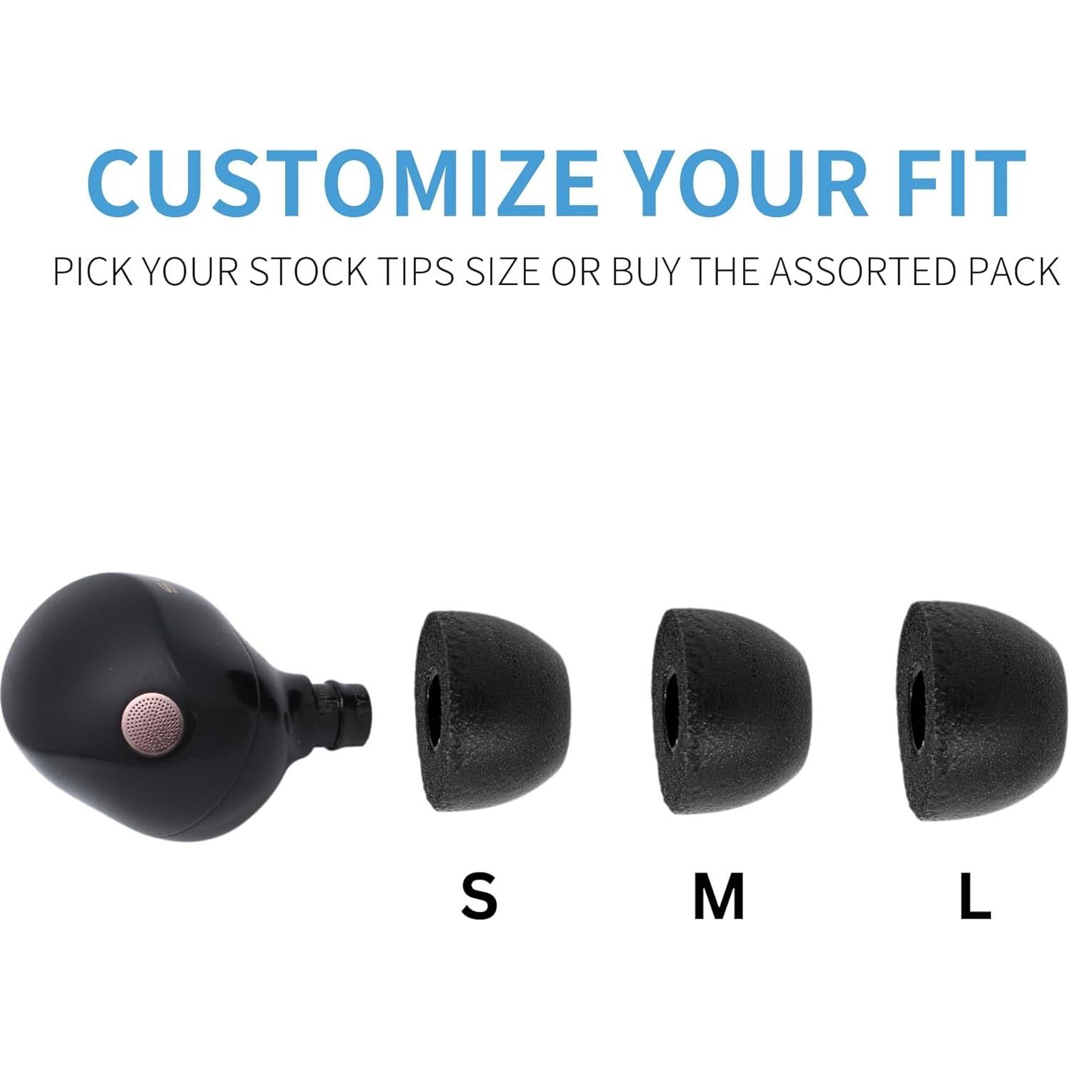 Puntas de Auriculares Comply TrueGrip para Sony - 3 Pares Pequeños