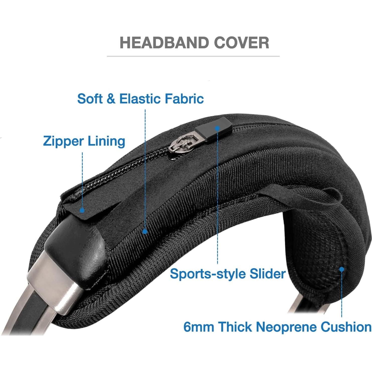 Kit de Almohadillas de Reemplazo Voarmaks para Sennheiser PXC550