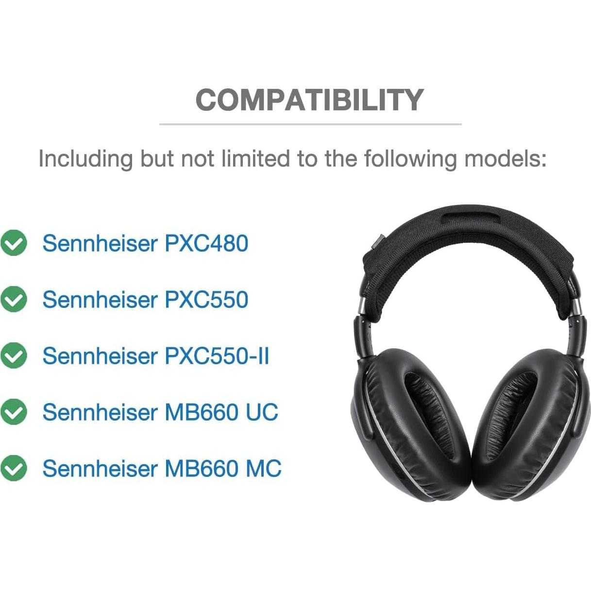 Kit de Almohadillas de Reemplazo Voarmaks para Sennheiser PXC550