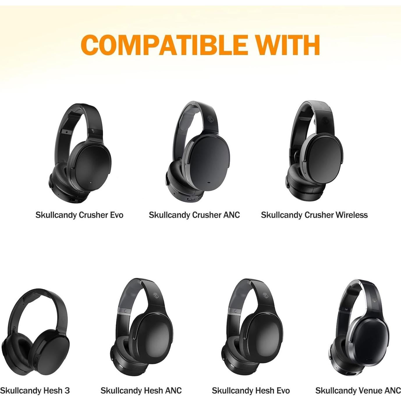 Almohadillas de Reemplazo Skullcandy Crusher Evo Hesh 3 Gel Refrigerante