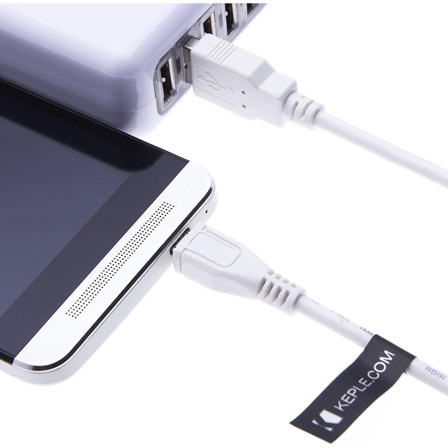 Cable de Carga Micro USB Keple 0.91m para Auriculares Bluetooth