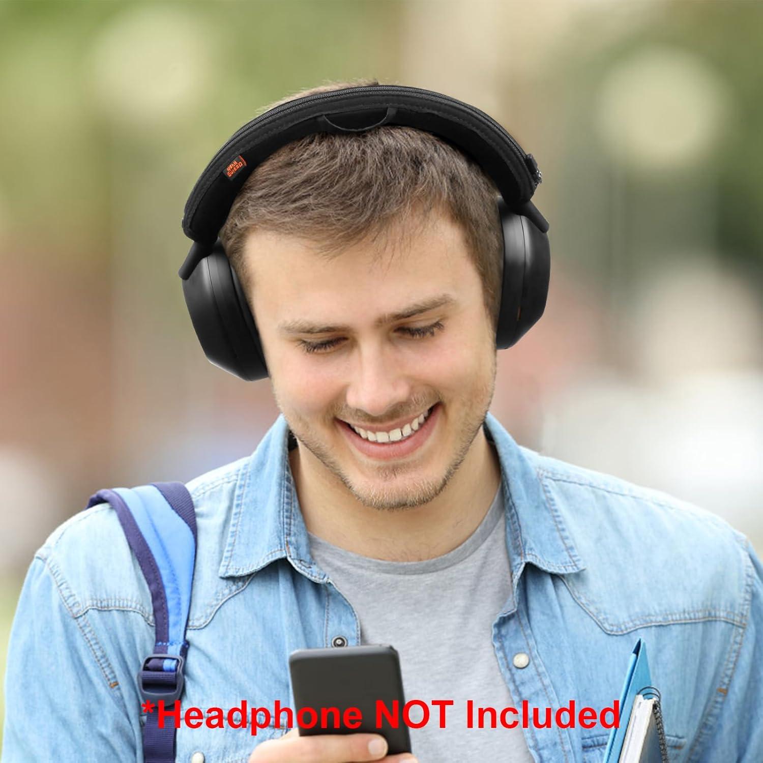 Cubierta de almohadilla Desing Wish para Sony WH-1000XM5 - Negro