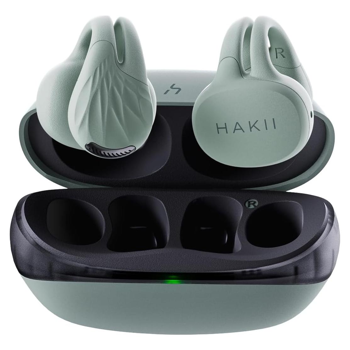 Auriculares Inalámbricos HAKII LINK-G Verde, Bluetooth 5.4, IPX5