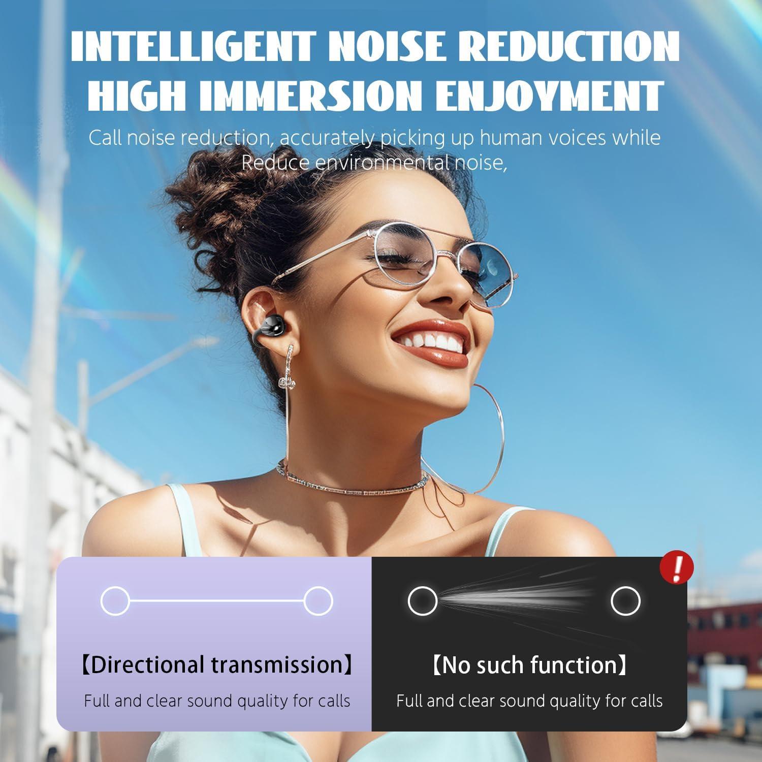 Auriculares Inalámbricos Bluetooth 5.4 Umgoogoo M97 con Pantalla LED