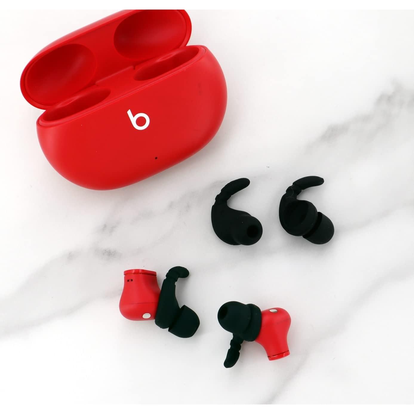 Ganchos Antideslizantes para Orejas IiEXCEL Compatibles con Beats Studio Buds - 4 Pares