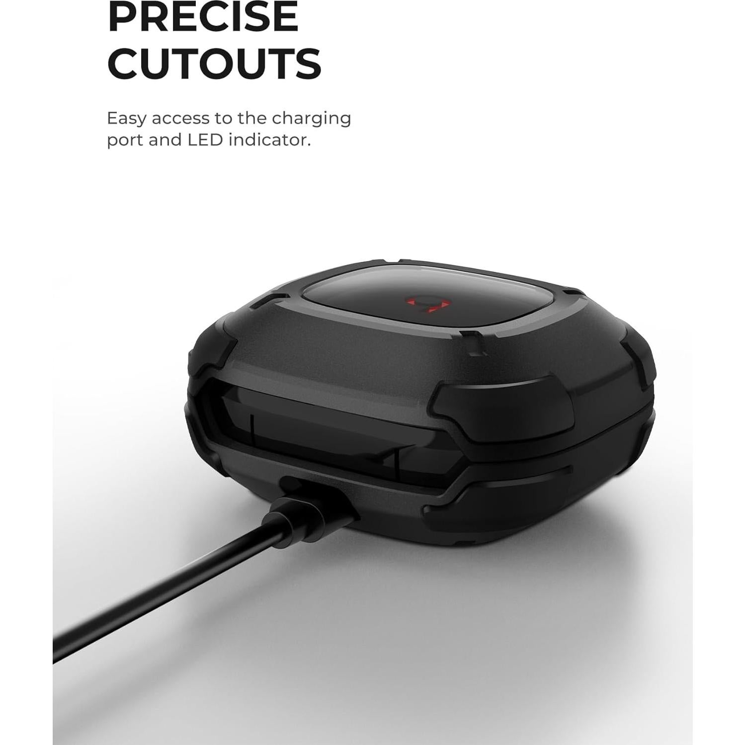 Funda Protectora Dexnor para Beats Fit Pro 2021 Negra