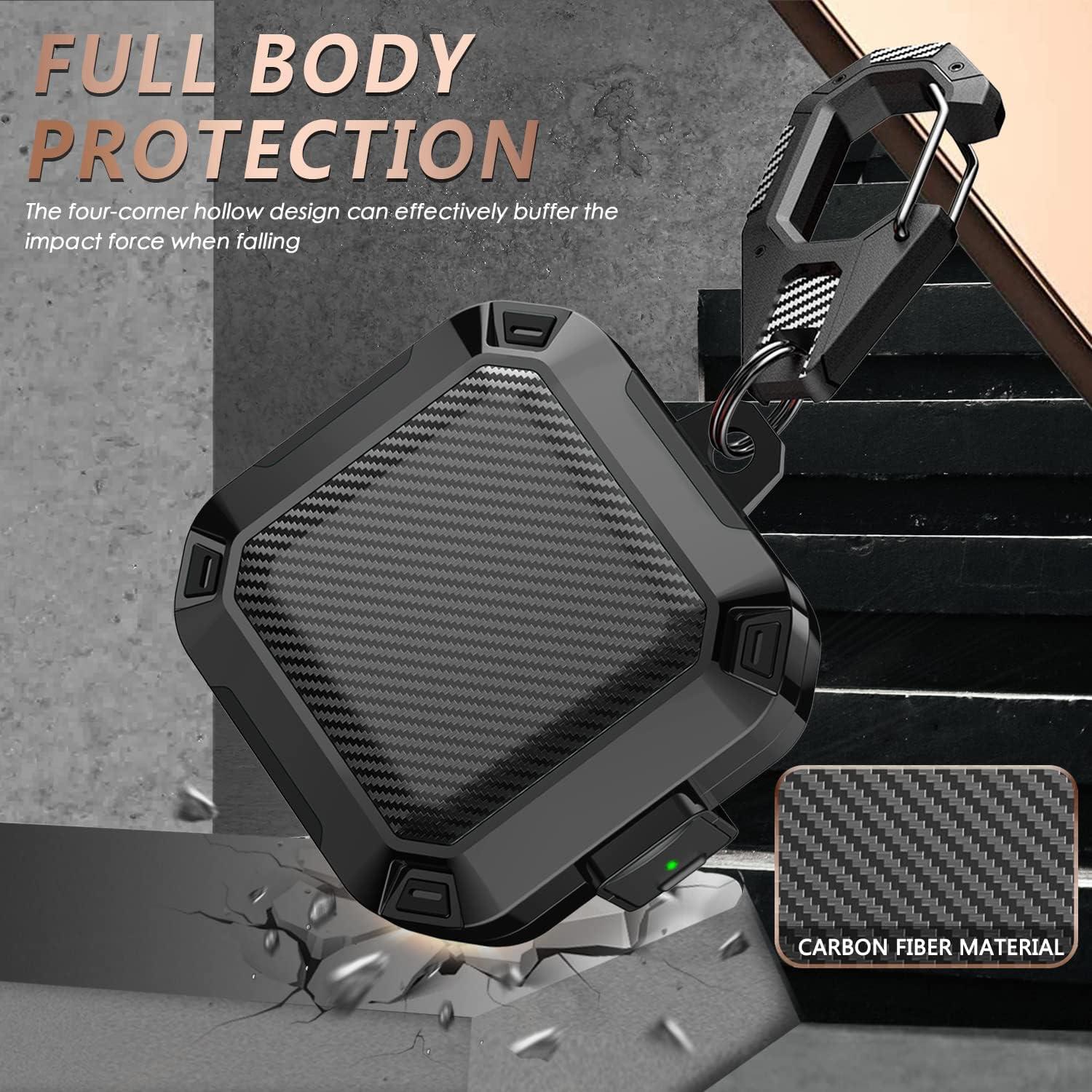 Funda de fibra de carbono Mooyavia para Beats Fit Pro 2021