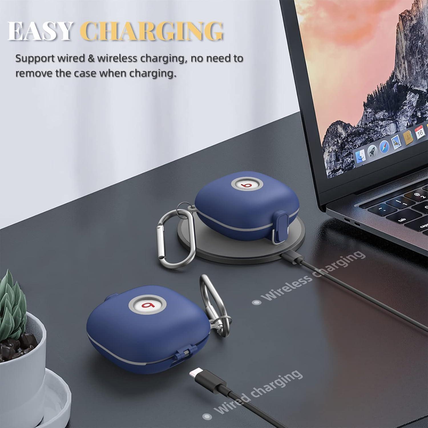 Funda Protectora WOFRO para Beats Fit Pro - Azul, TPU Antichoque