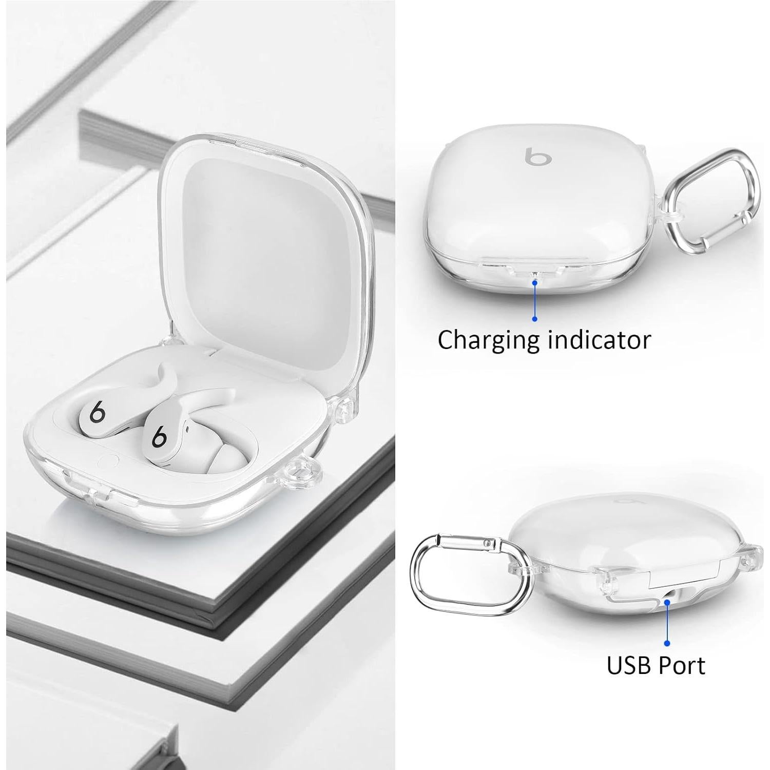 Funda Dura Filoto para Beats Fit Pro 2021 - Transparente