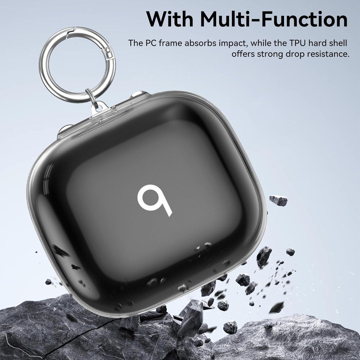 Funda TPU SkyArmor para Powerbeats Pro 2 - Negro Transparente