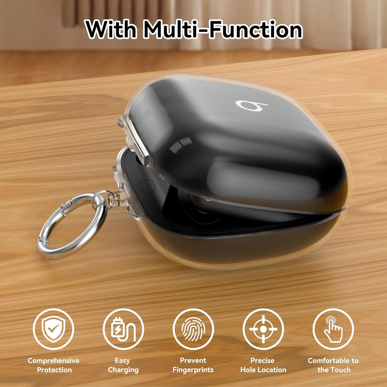 Funda TPU SkyArmor para Powerbeats Pro 2 - Negro Transparente