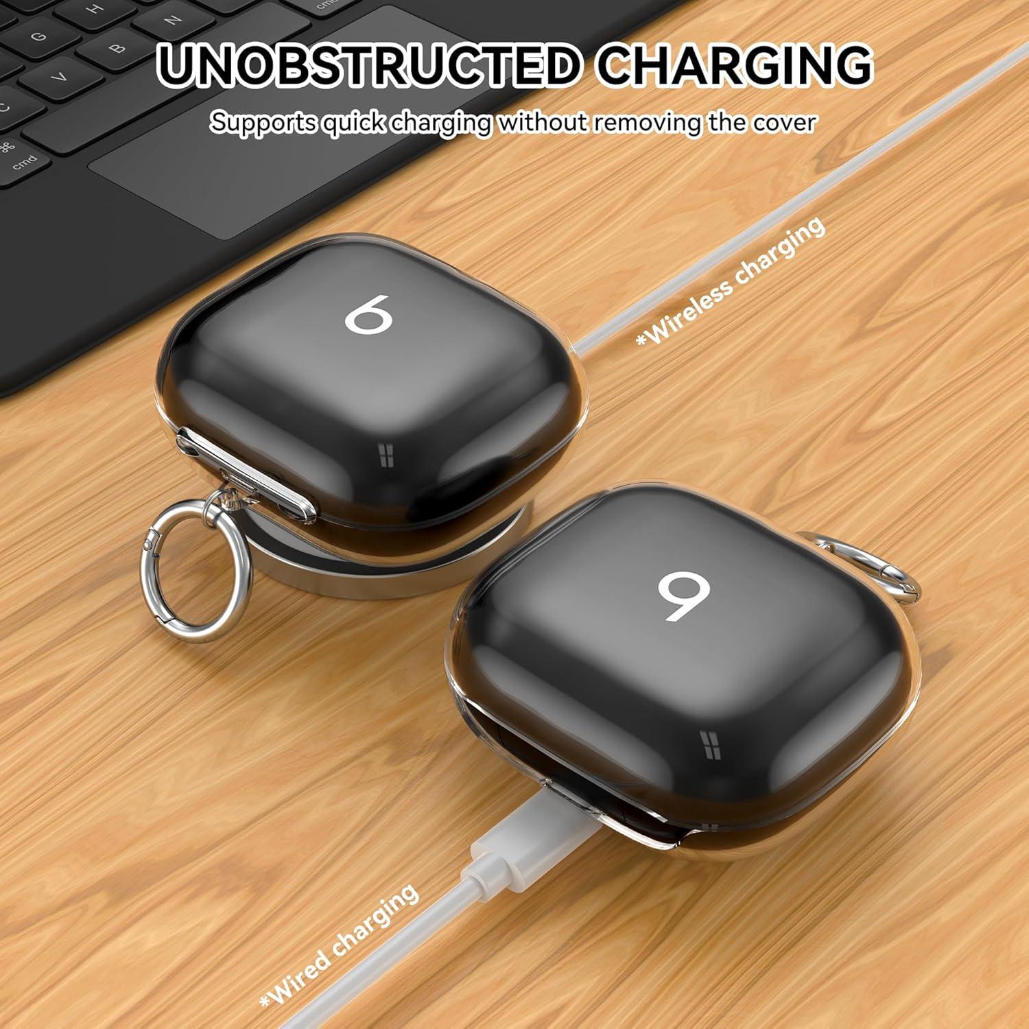 Funda TPU SkyArmor para Powerbeats Pro 2 - Negro Transparente