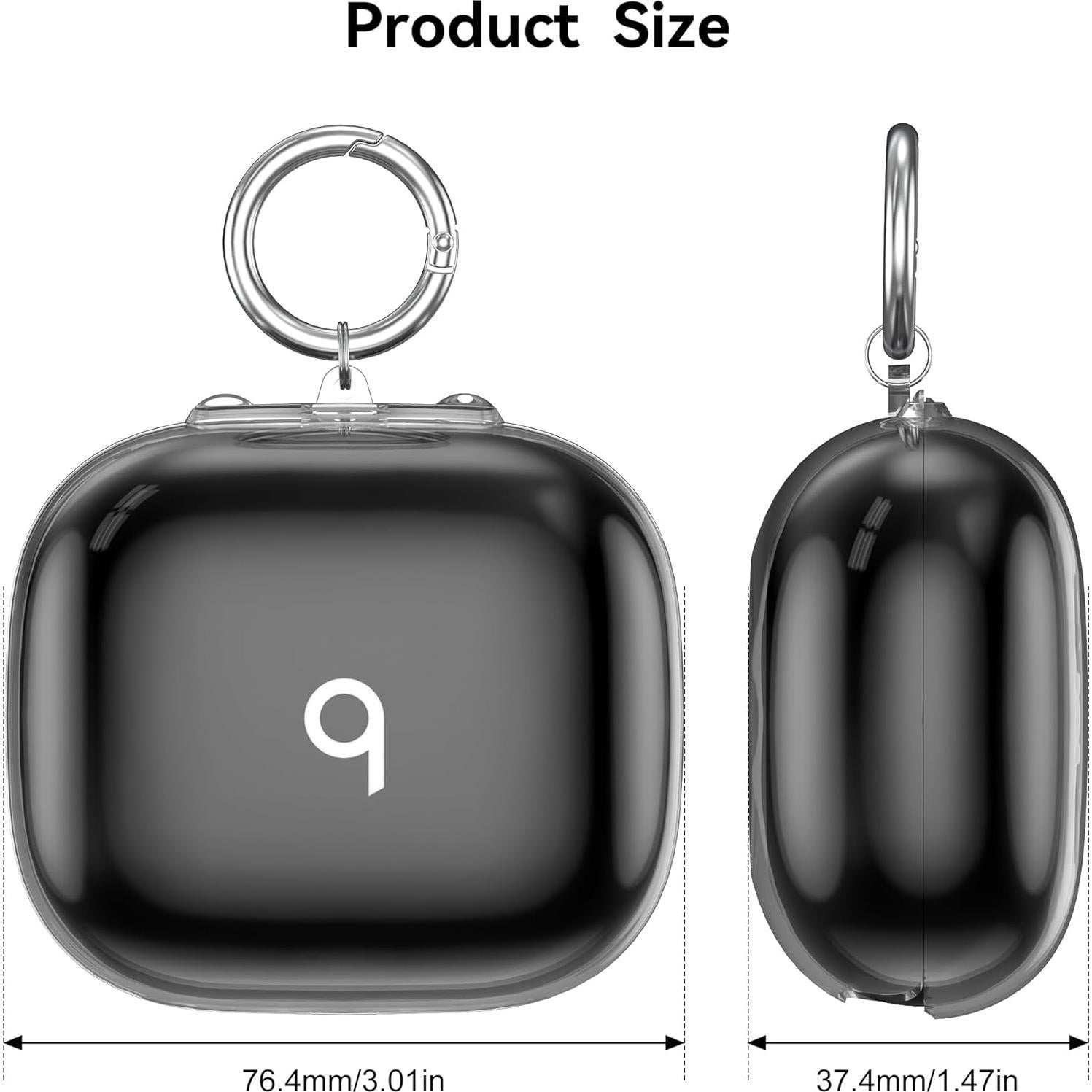 Funda TPU SkyArmor para Powerbeats Pro 2 - Negro Transparente