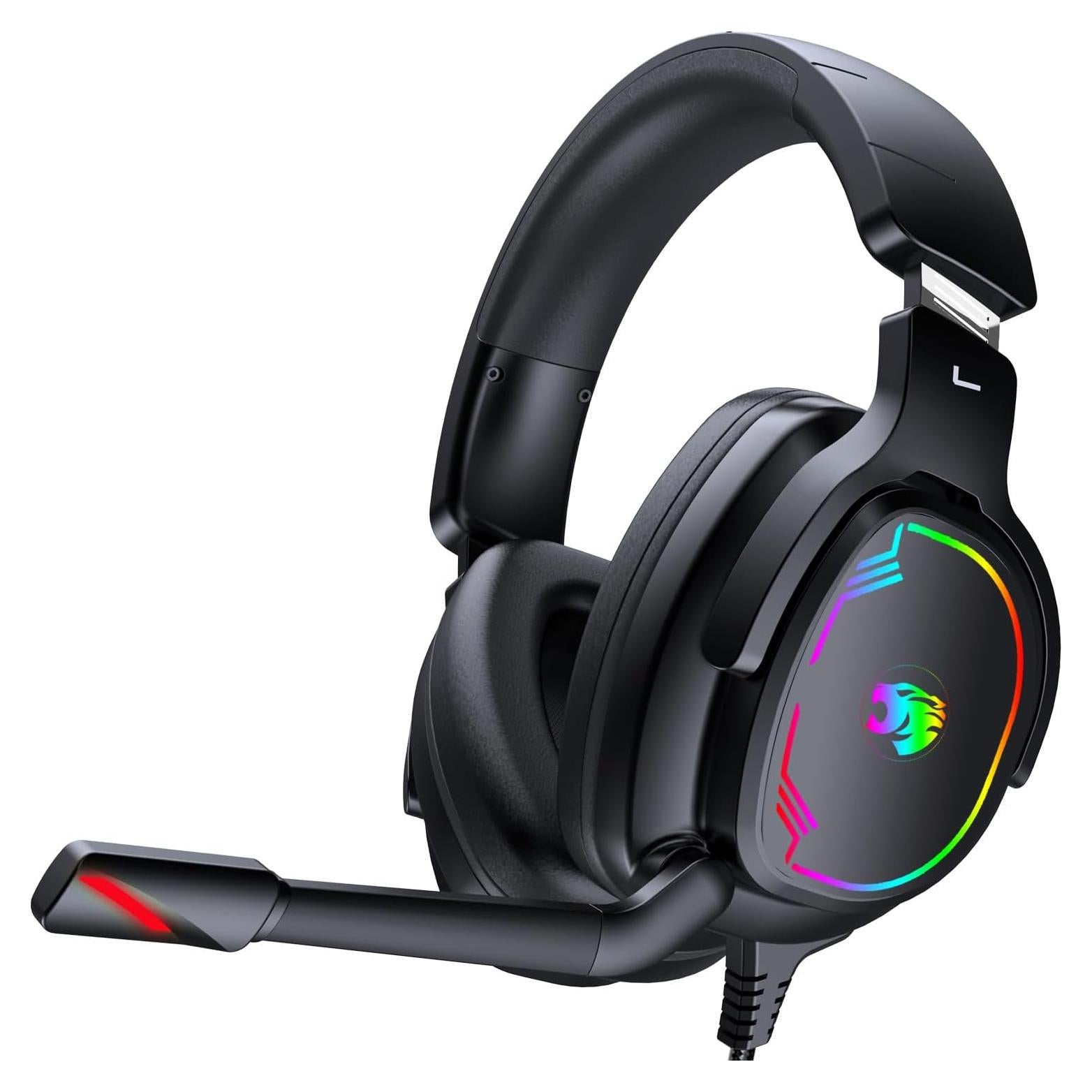 Auriculares Gaming Jimonyer A82-1 con Sonido Surround 50mm