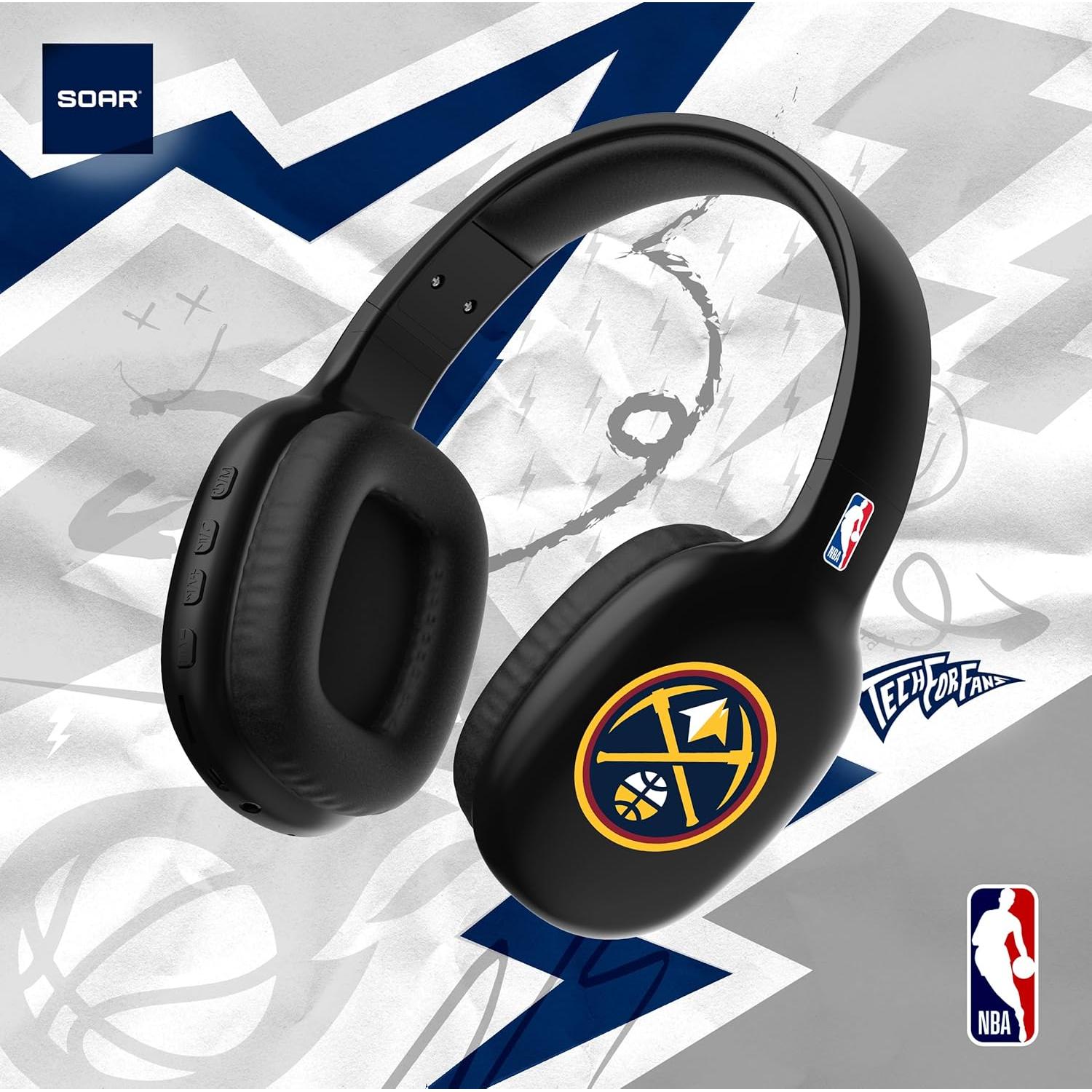 Auriculares Inalámbricos SOAR NBA Denver Nuggets Bluetooth 5.3