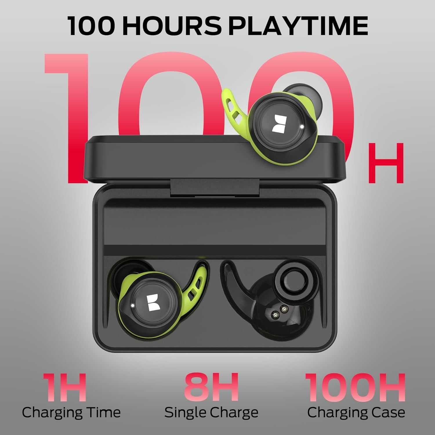 Auriculares Inalámbricos Monster Champion IPX8 Bluetooth 5.0