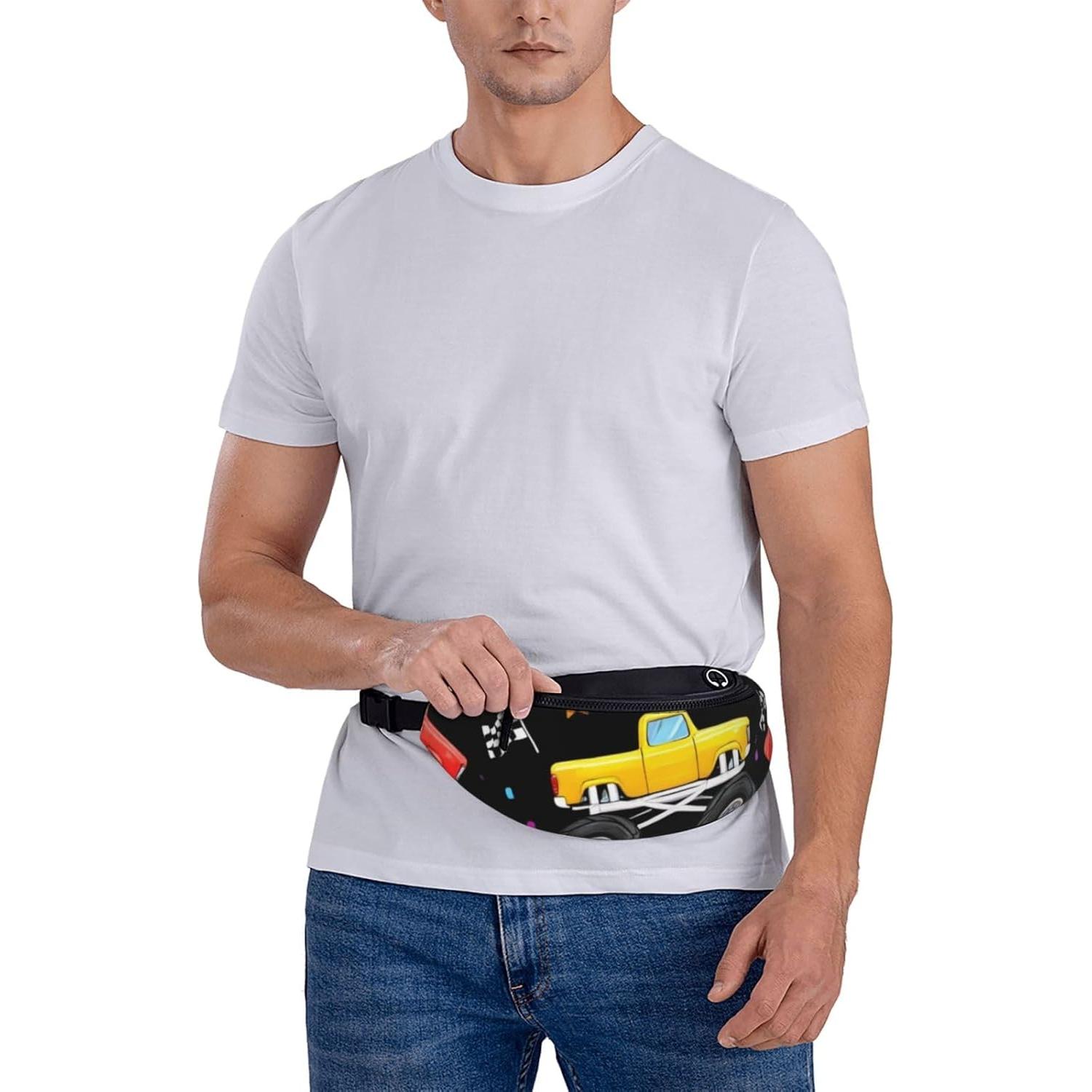 Mochila de Cintura Antirrobo Unisex Compacta 35x14cm