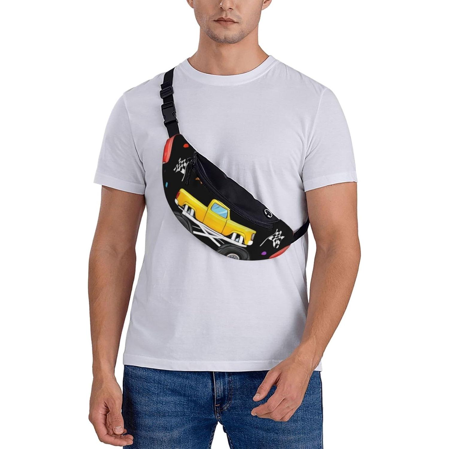 Mochila de Cintura Antirrobo Unisex Compacta 35x14cm