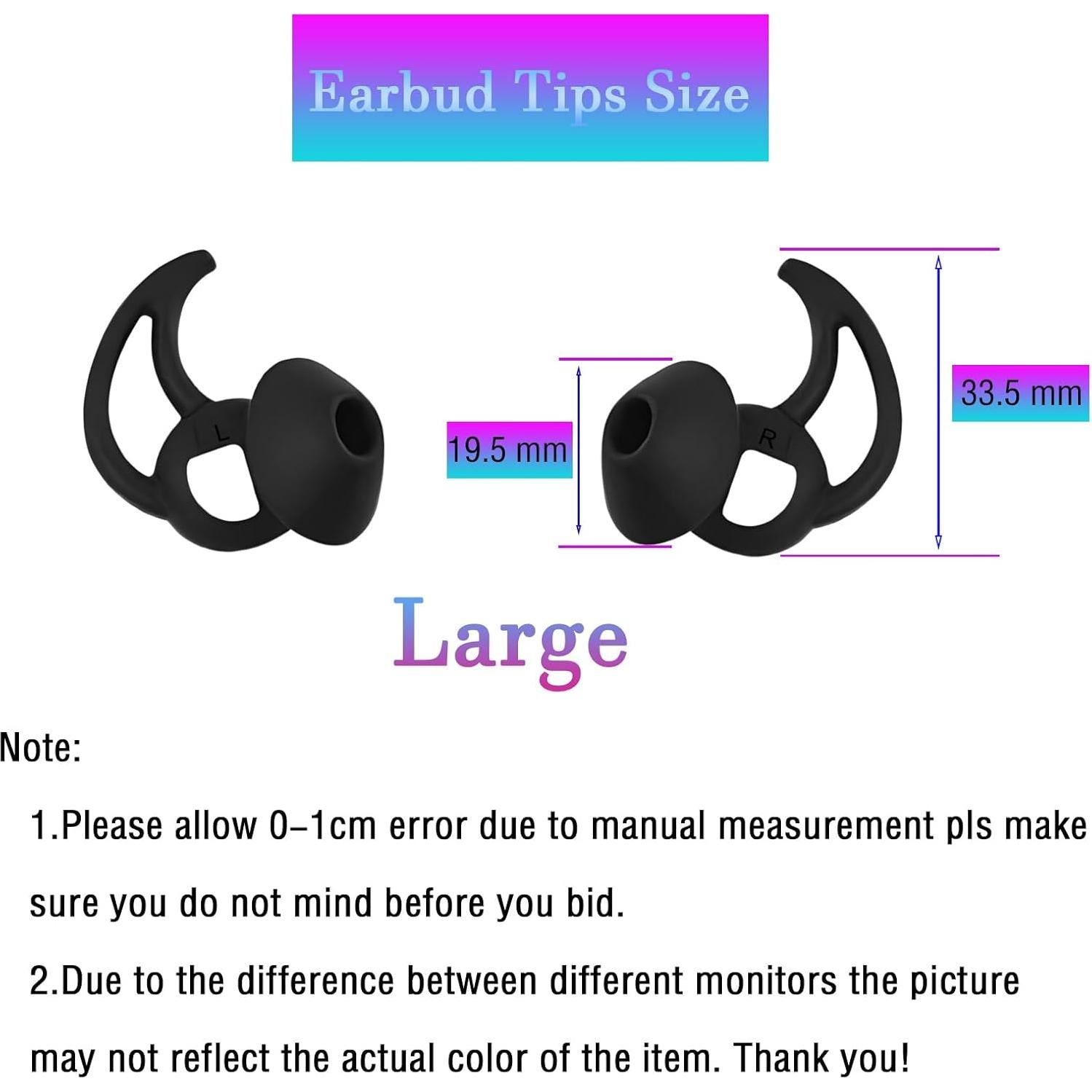 Consejos de Silicona para Auriculares Bose QuietComfort - 3 Pares