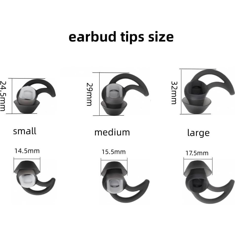 Consejos de Reemplazo Silicona Medianos para Auriculares Bose