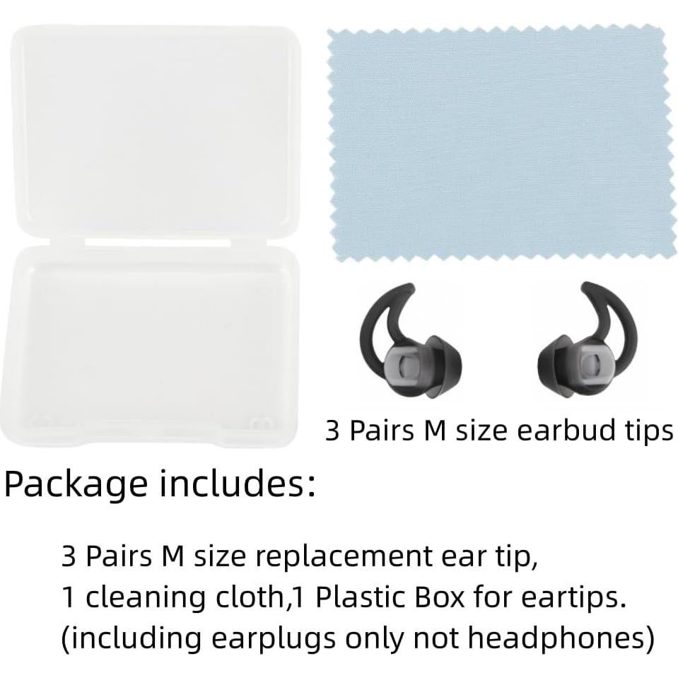 Consejos de Reemplazo Silicona Medianos para Auriculares Bose