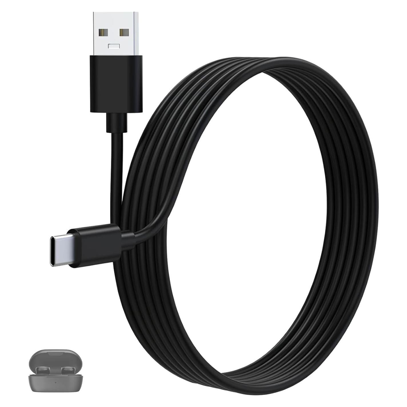Cable USB C 1.5m Gneinour para Auriculares Bose Sport y QC45