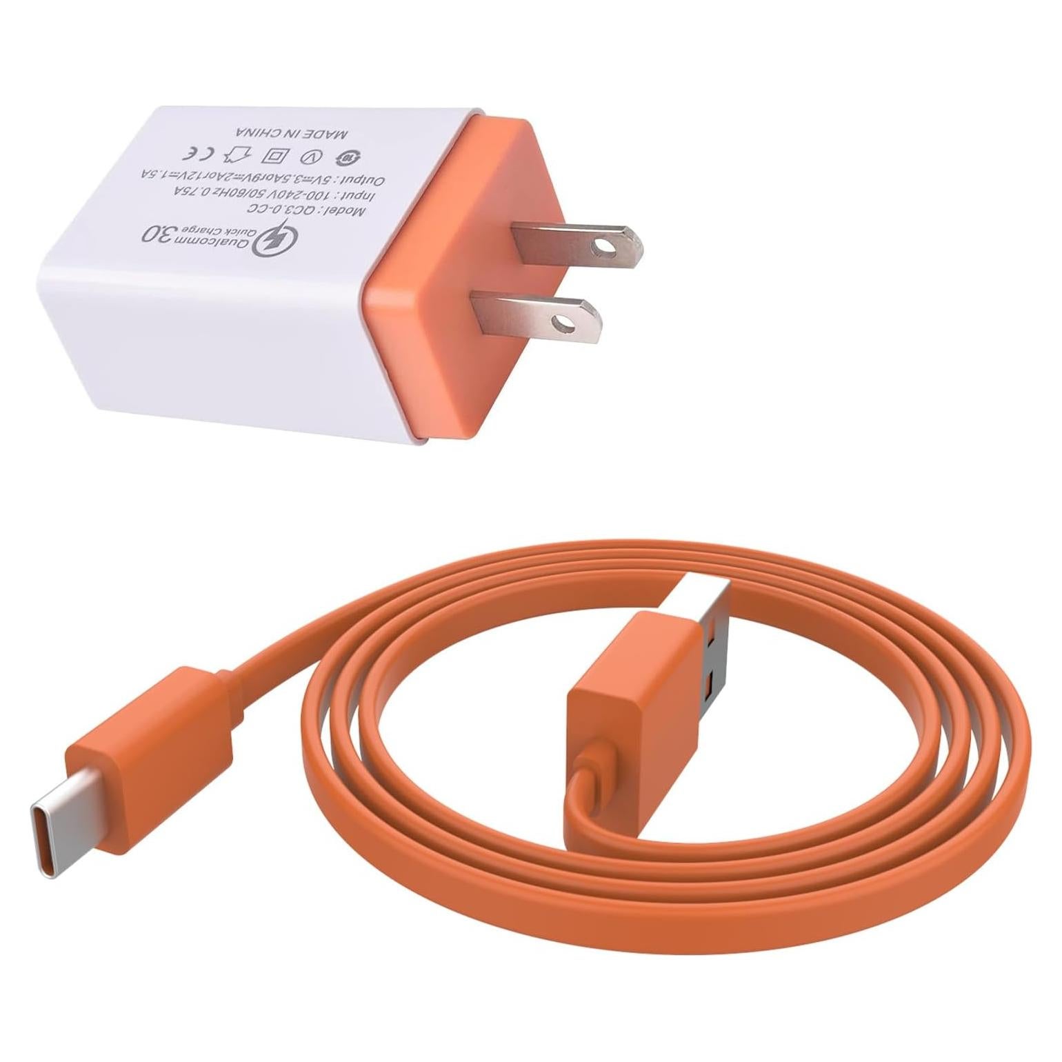 Cargador Rápido USB Tipo-C Alitutumao 1m Compatible con Auriculares