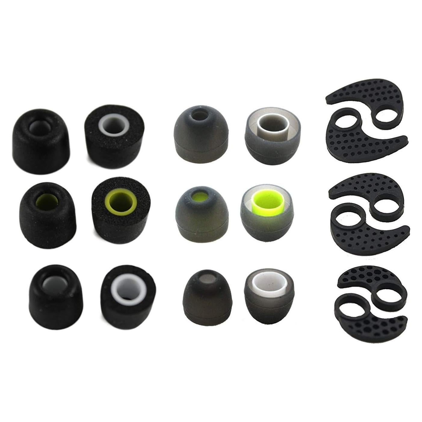 Accesorios Zotech para Auriculares JayBird BlueBuds X/X2/X3 - 3 Espumas, 3 EarFINS, 3 Gomas