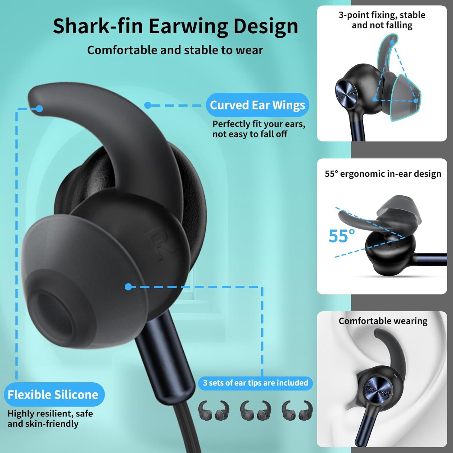 Auriculares con cable COOYA USB C 13mm HiFi Estéreo In-Ear