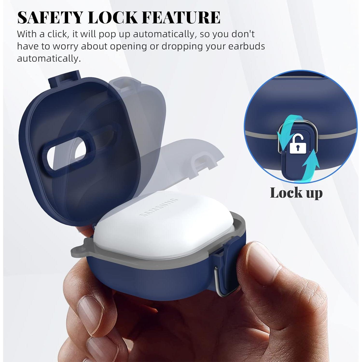 Funda de Seguridad WOFRO para Samsung Galaxy Buds - Azul