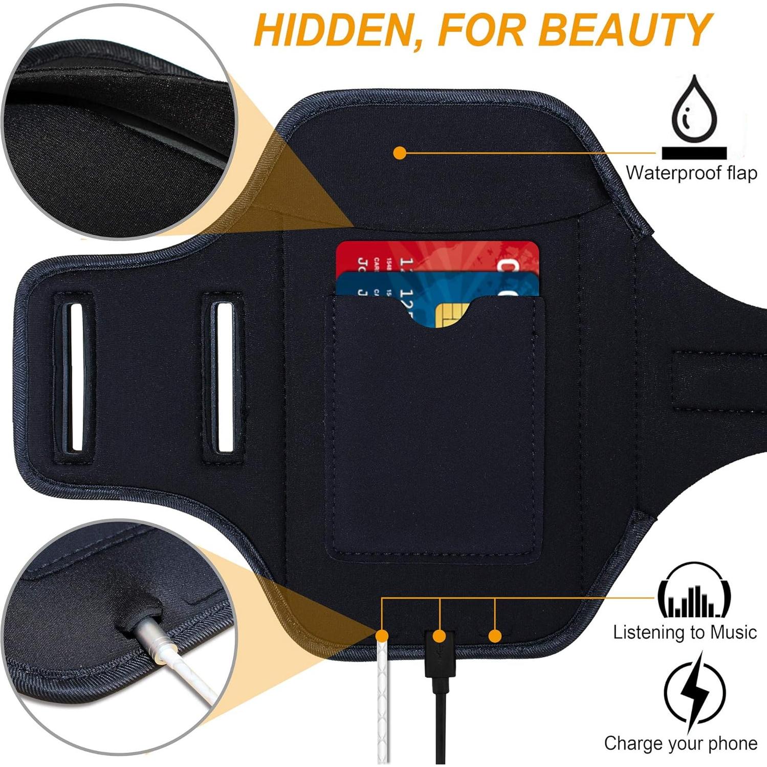 Brazalete RUNBACH para Samsung Galaxy S25/S24/S23/S22 hasta 15.7 cm