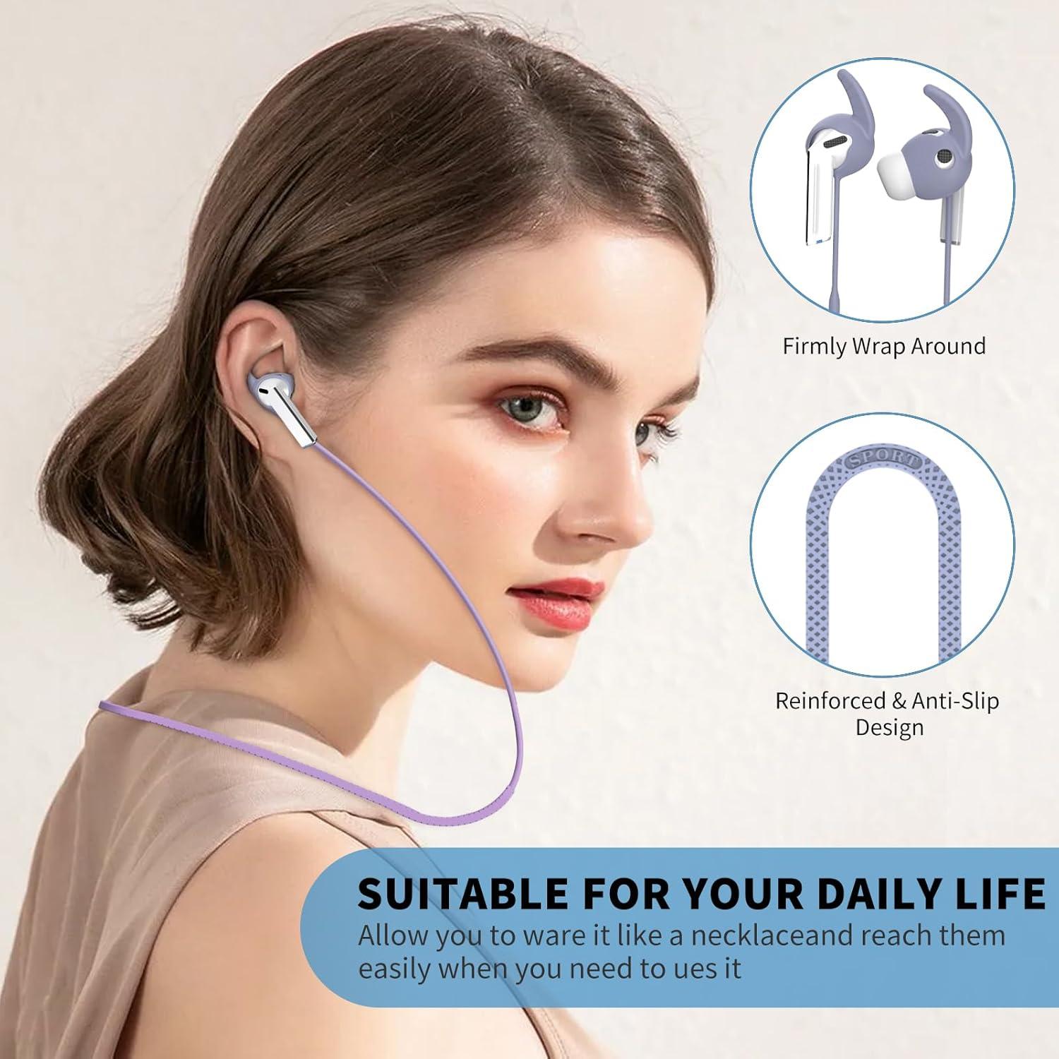 Correa Antipérdida TUDIOW para Galaxy Buds 3 Pro - Silicona Suave