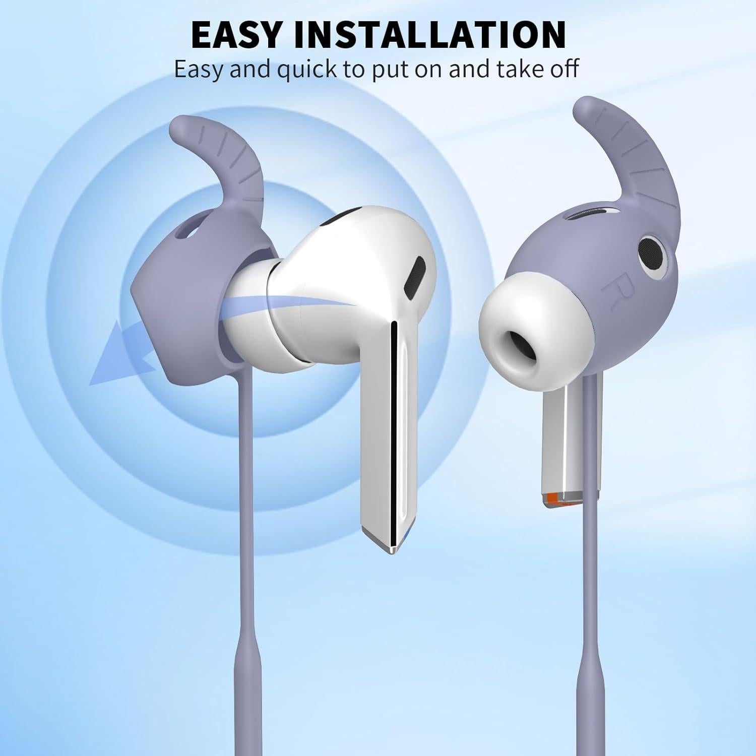 Correa Antipérdida TUDIOW para Galaxy Buds 3 Pro - Silicona Suave