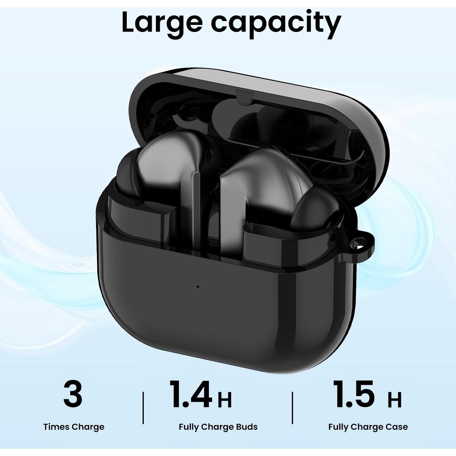 Estuche de Carga Samsung Galaxy Buds 3 Pro SM-R630 Negro