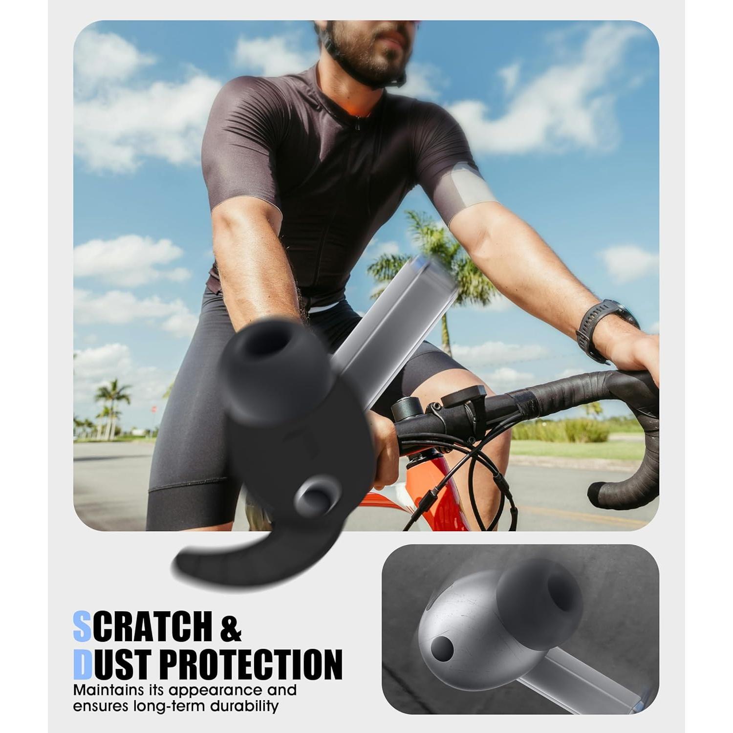 Ganchos de Oído Seltureone para Galaxy Buds 3 Pro - 5 Pares