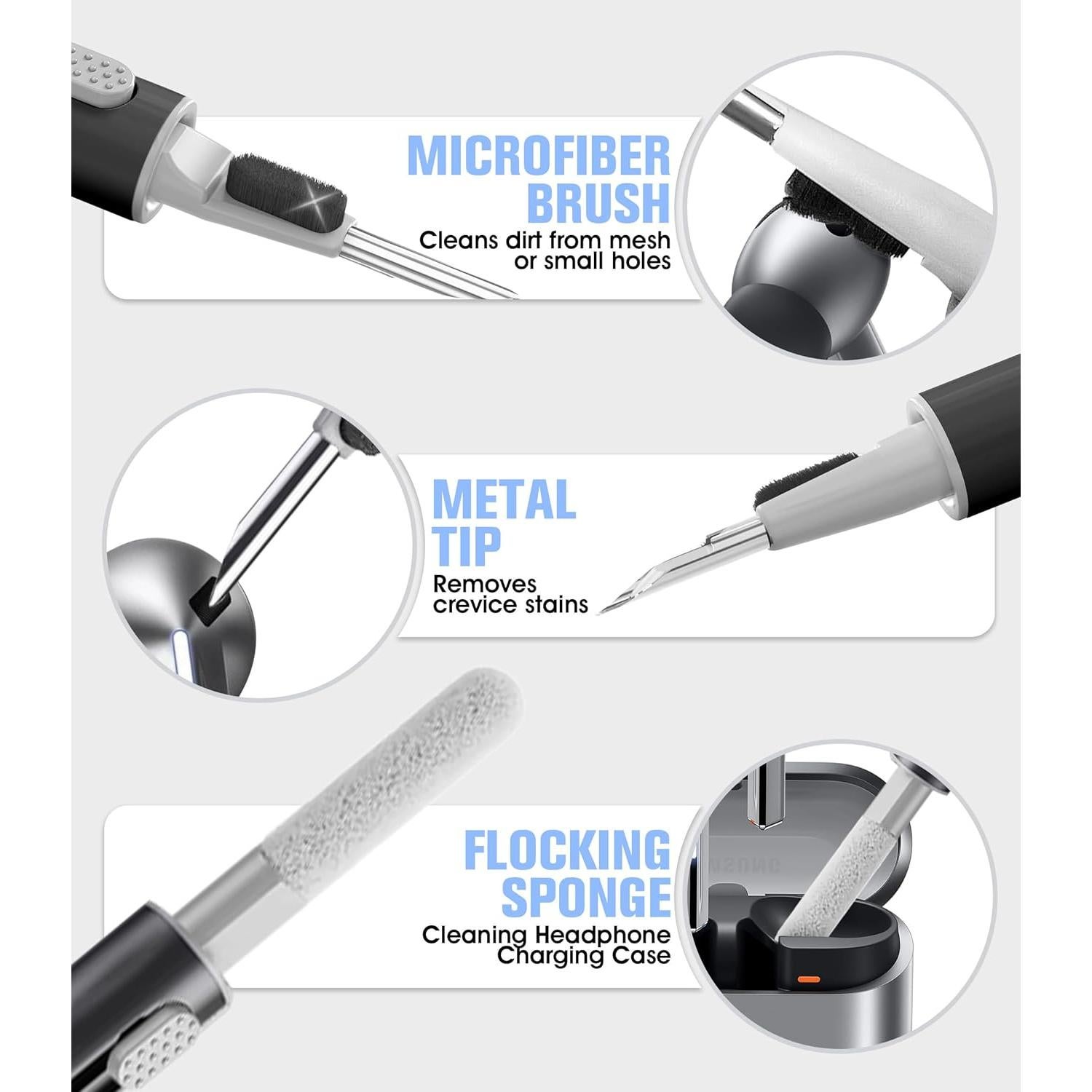 Ganchos de Oído Seltureone para Galaxy Buds 3 Pro - 5 Pares