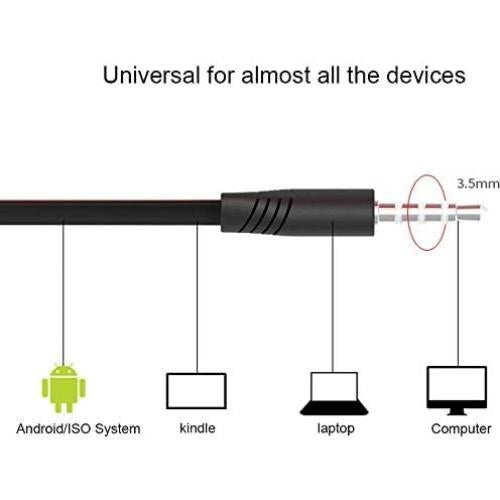 Auriculares con cable Accessonico para Kindle Fire y Android