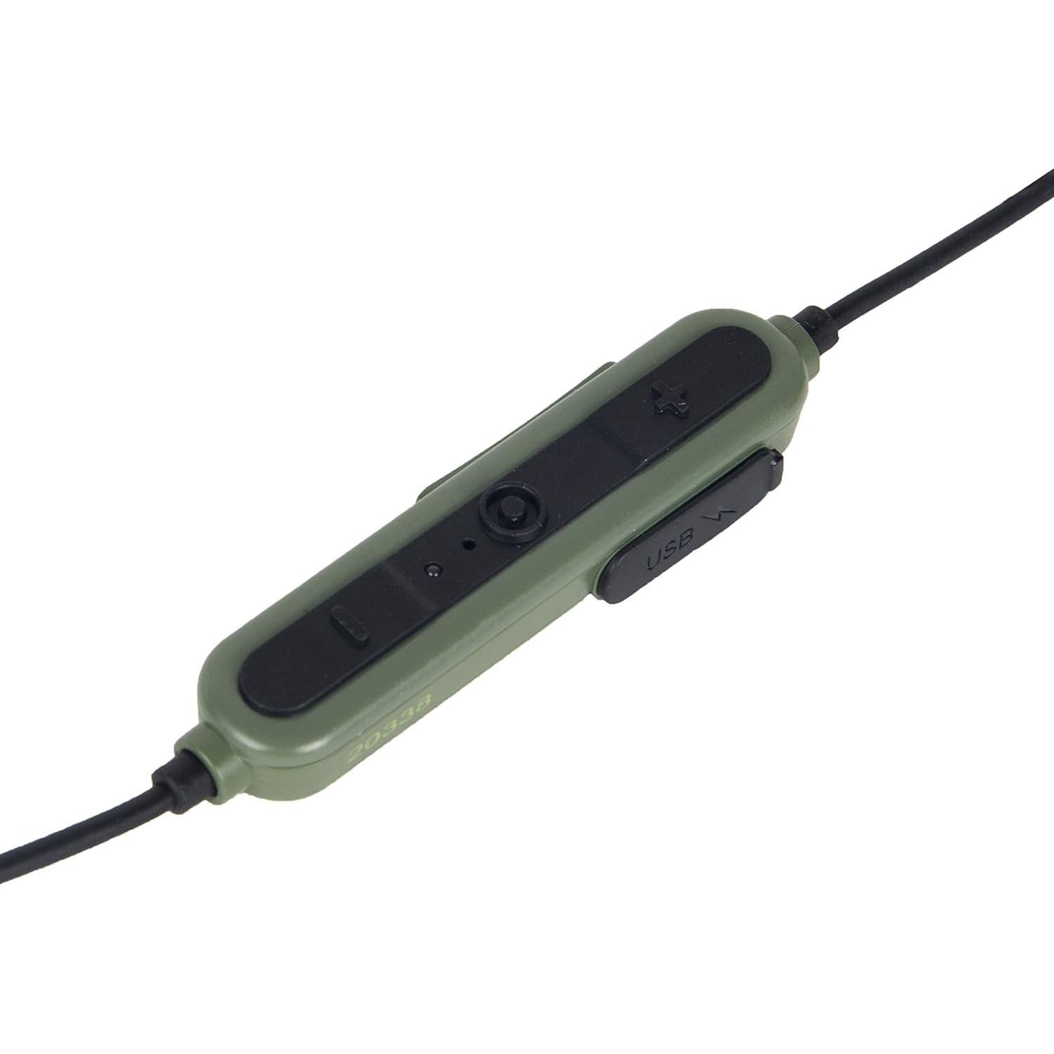 Auriculares ISOtunes Sport ADVANCE BT Verde OD - Protección Auditiva