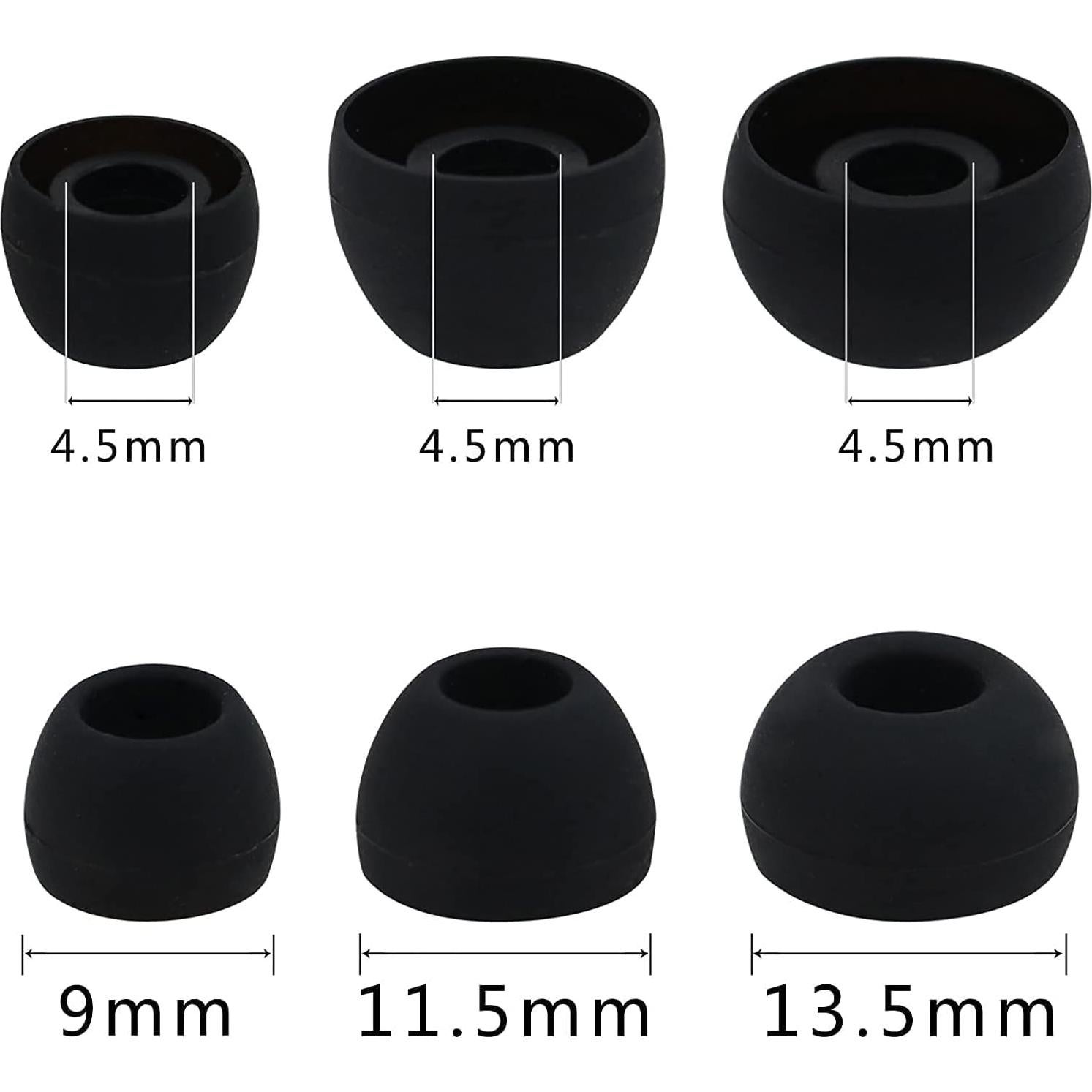 Consejos de oído ALXCD para JBL Endurance Race 2 - 6 pares